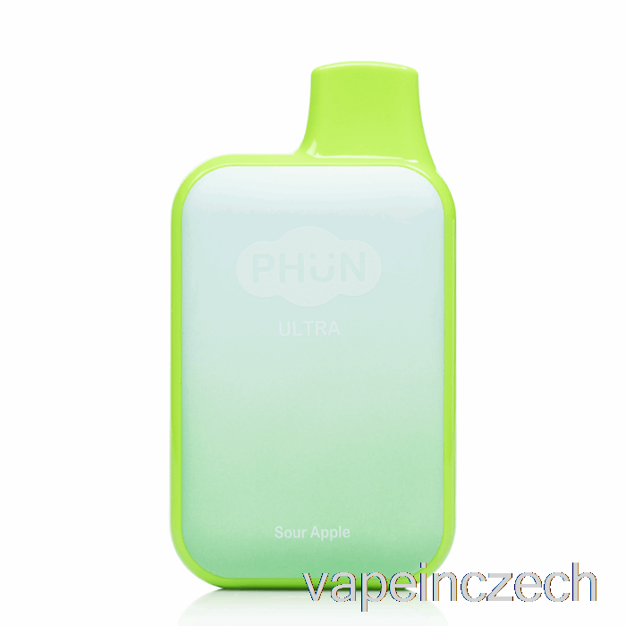 Phun Ultra 6000 Jednorázové Kyselé Jablko Vape Pero